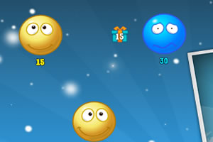 表情笑脸战争圣诞版小游戏