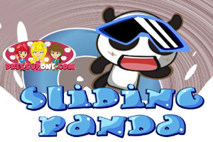 熊猫滑雪乐小游戏