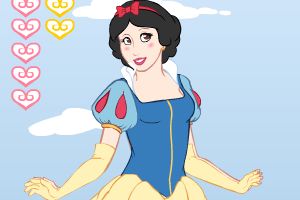 迪士尼公主换装小游戏