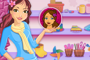 马赛克工艺品小游戏