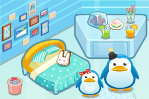 企鹅温馨之家小游戏