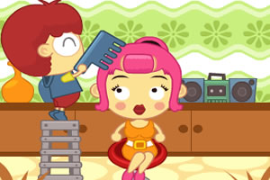 快乐的美发师小游戏