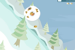 旅鼠滚雪球小游戏