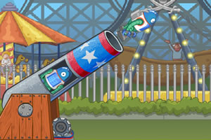 外星人空气炮小游戏