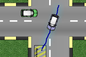 画线停靠汽车小游戏