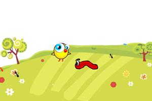 饥饿的小鸡小游戏