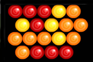 糖果球泡泡龙小游戏