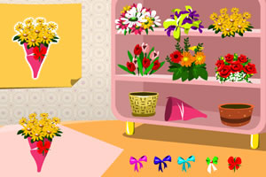 朵拉的花店小游戏