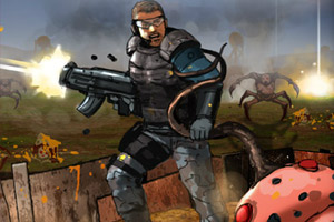 外星生物大侵袭无敌版小游戏