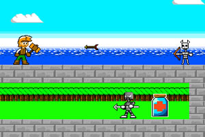 大锤少年闯关记小游戏