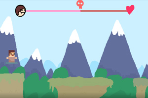 为爱跑悬崖小游戏