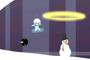 滑雪小少年小游戏