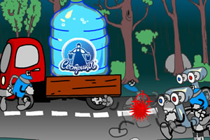 保护矿泉水小游戏