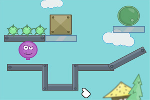 气球飞天小游戏