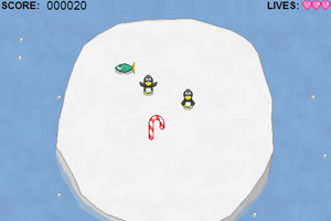 喂养企鹅小游戏