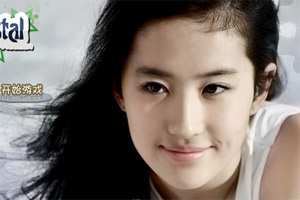 刘亦菲拼图小游戏