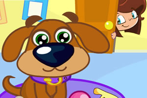 淘气的小狗小游戏