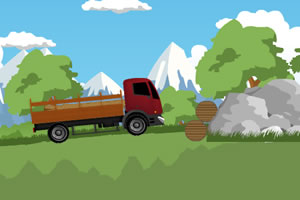 林场大卡车小游戏
