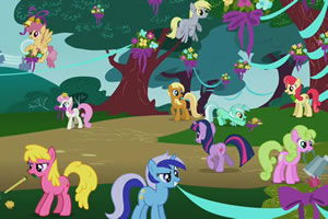 小马吃蛋糕小游戏