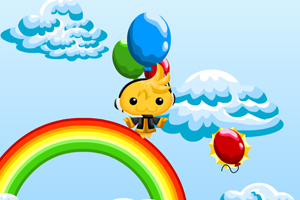 可爱飞天小怪小游戏