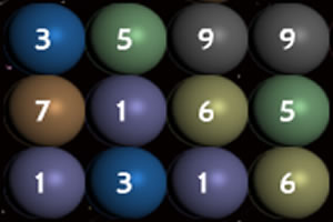 数字小球消消看小游戏