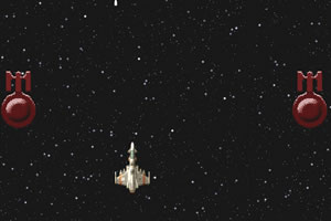 战机抵御入侵者小游戏