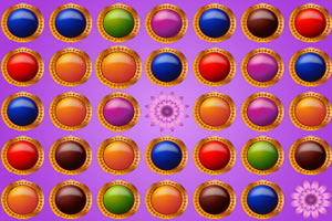 炫彩纽扣对对碰小游戏