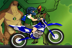 少年骇客摩托车小游戏