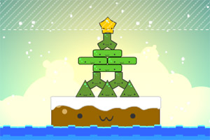 星星安全降落小游戏