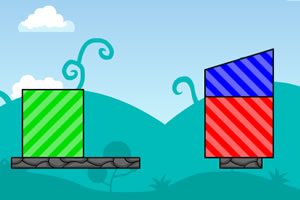 方块切割小游戏