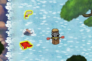 小浣熊漂流记小游戏