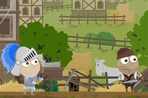 骑士救公主小游戏