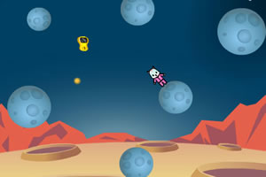 小熊向上跳小游戏