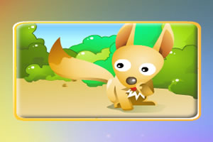 小动物拼图小游戏