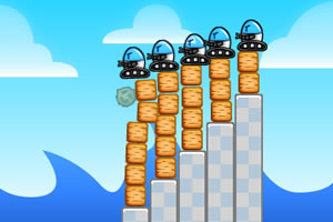 全新纸团保卫战小游戏