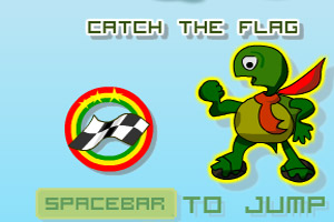 小龟跳跃闯关小游戏