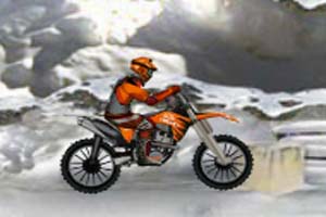 雪山骑手小游戏