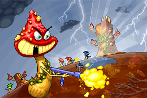蘑菇人战争小游戏