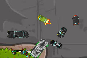 暴怒撞车破坏选关版小游戏