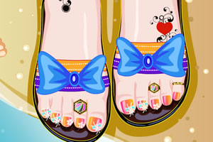 假日美甲小游戏