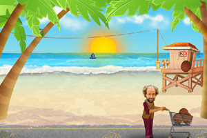 快乐收椰子小游戏