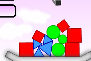 平衡叠积木小游戏