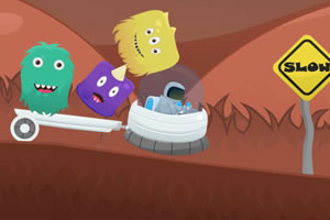 卡车运送小动物小游戏