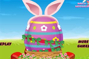 复活节装扮彩蛋小游戏