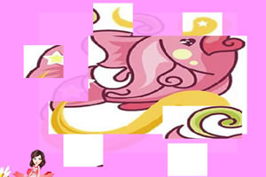 小鱼儿拼图小游戏