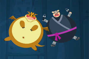 变大忍者猪小游戏