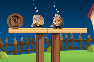 唤醒老爷爷小游戏