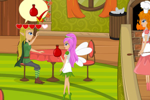 精灵美食餐厅小游戏