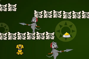 饥饿的小狗小游戏