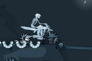 骷髅摩托2小游戏